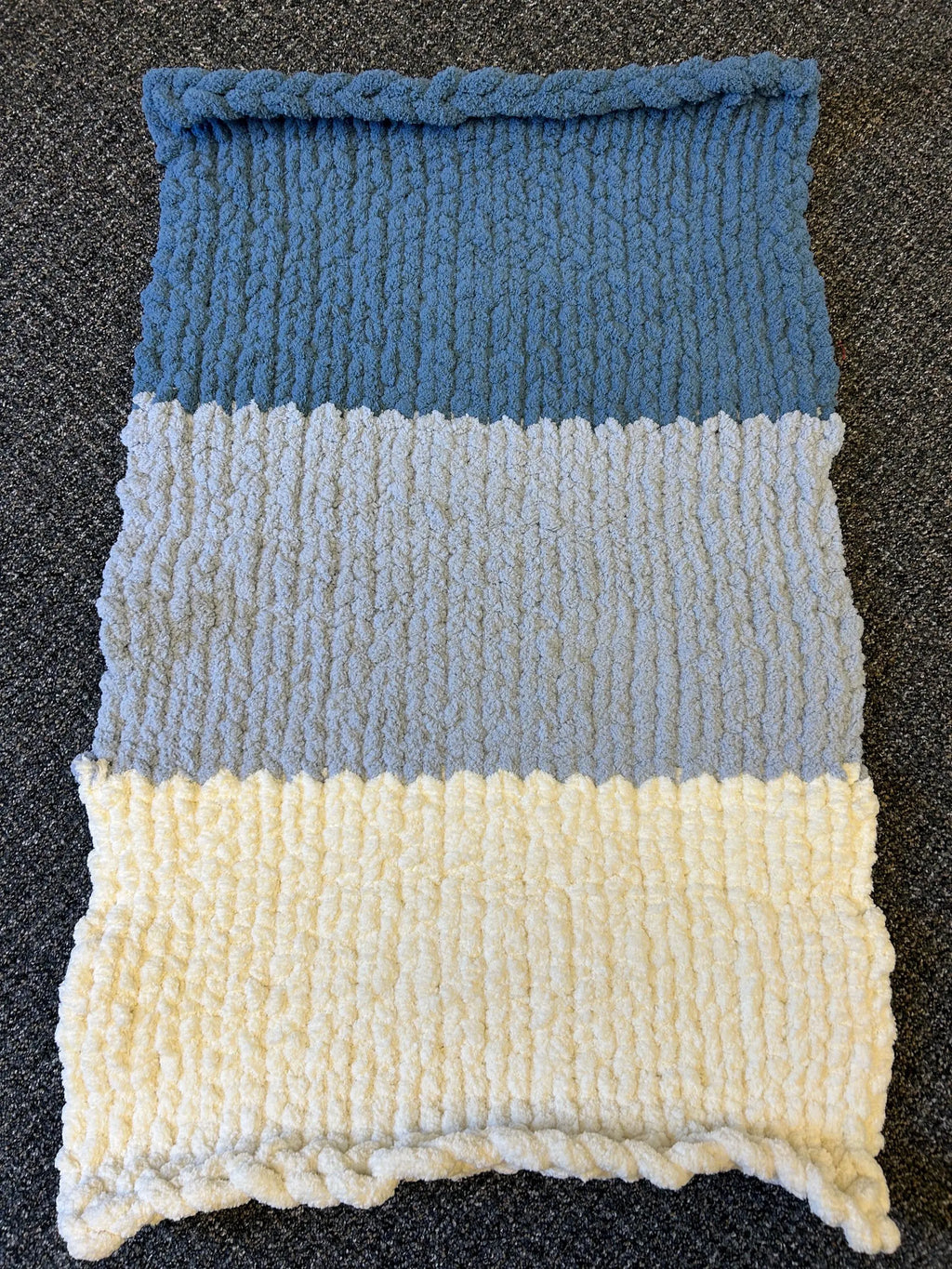 Hand Knit Baby Blanket