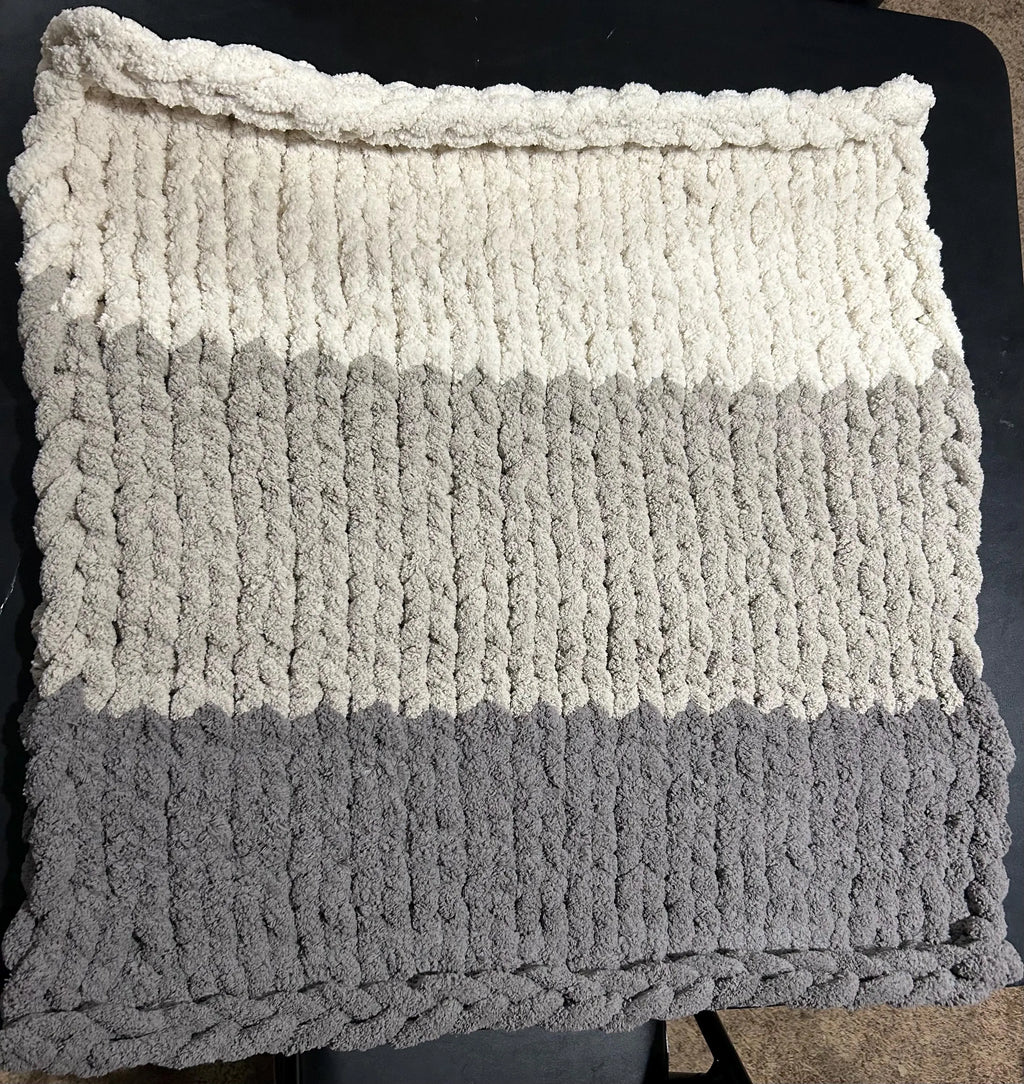 Hand Knit Baby Blanket