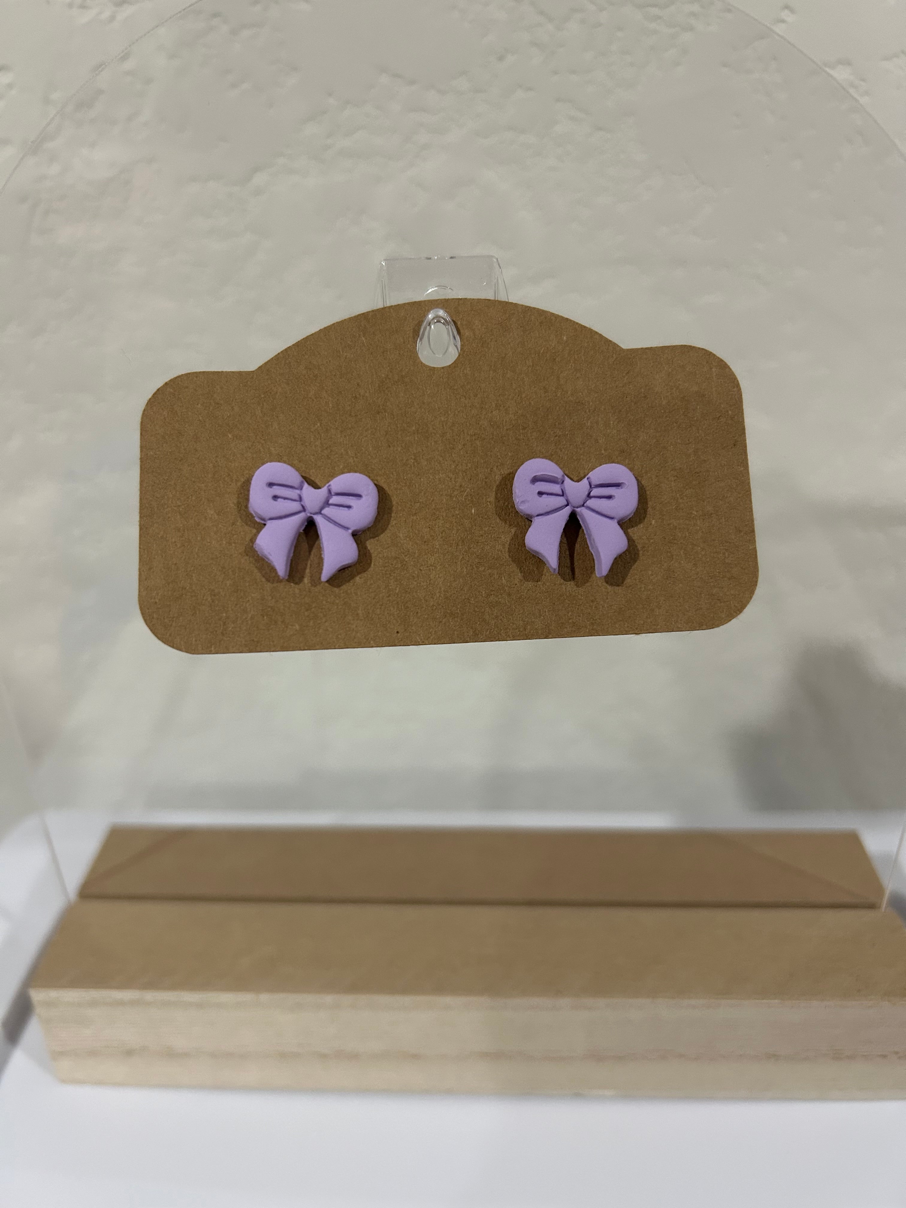 Bow Stud Earrings
