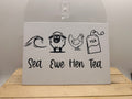Sea Ewe Hen Tea Sign