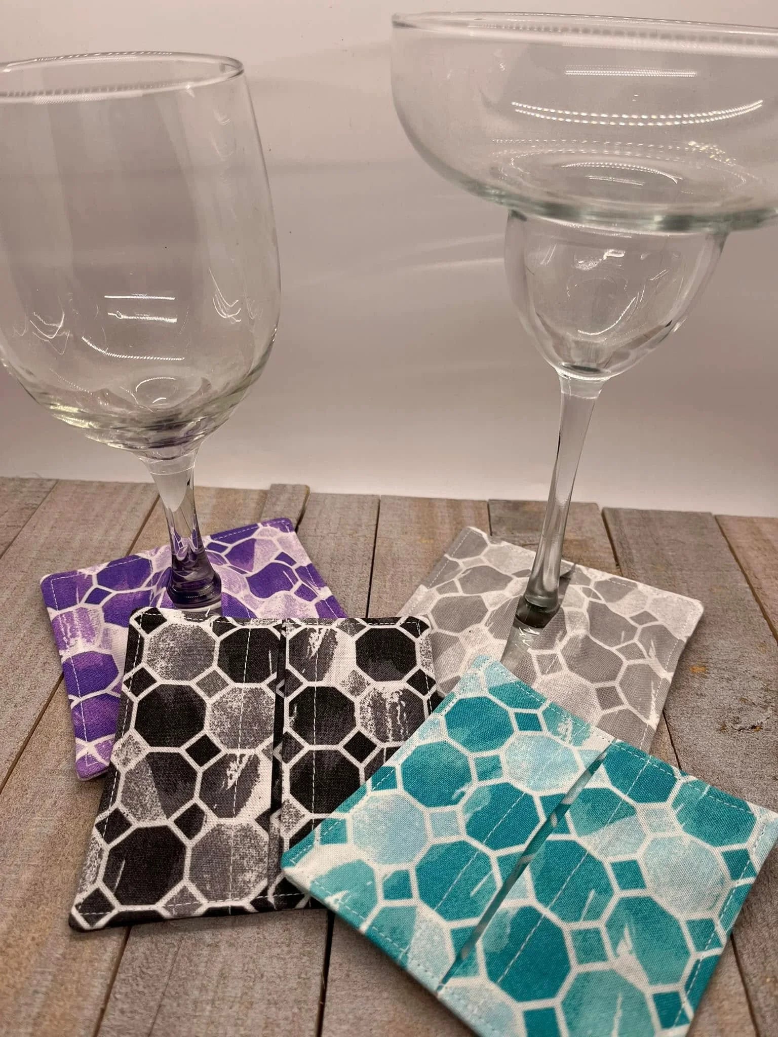 4 Pack Coasters - Hexagon