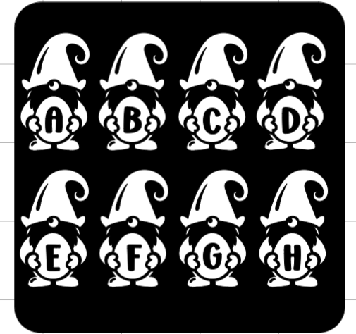 Easter Gnome Glass Beer Can