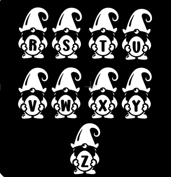 Easter Gnome Glass Beer Can