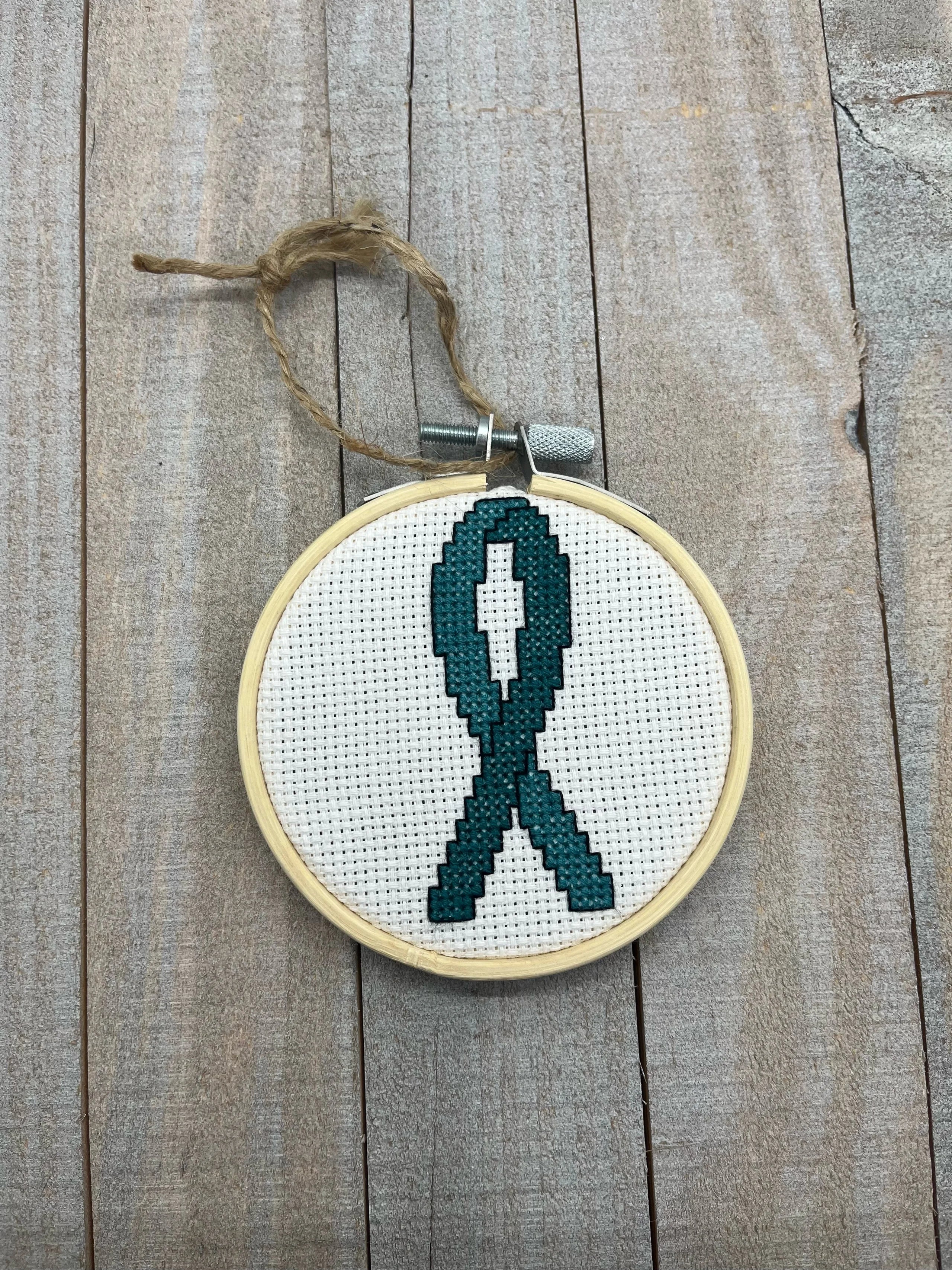 Cancer Awareness Cross Stitch