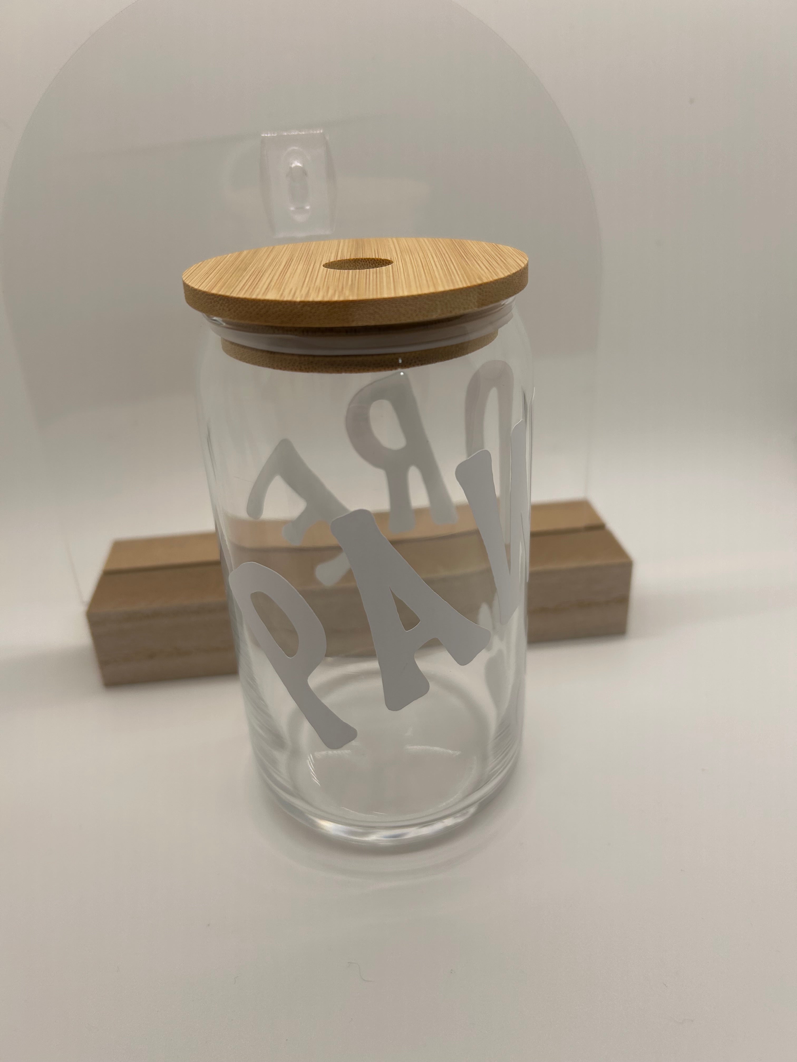 Dog Parent Glass Beer Can