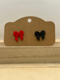 Pep Rally Bow Earrings