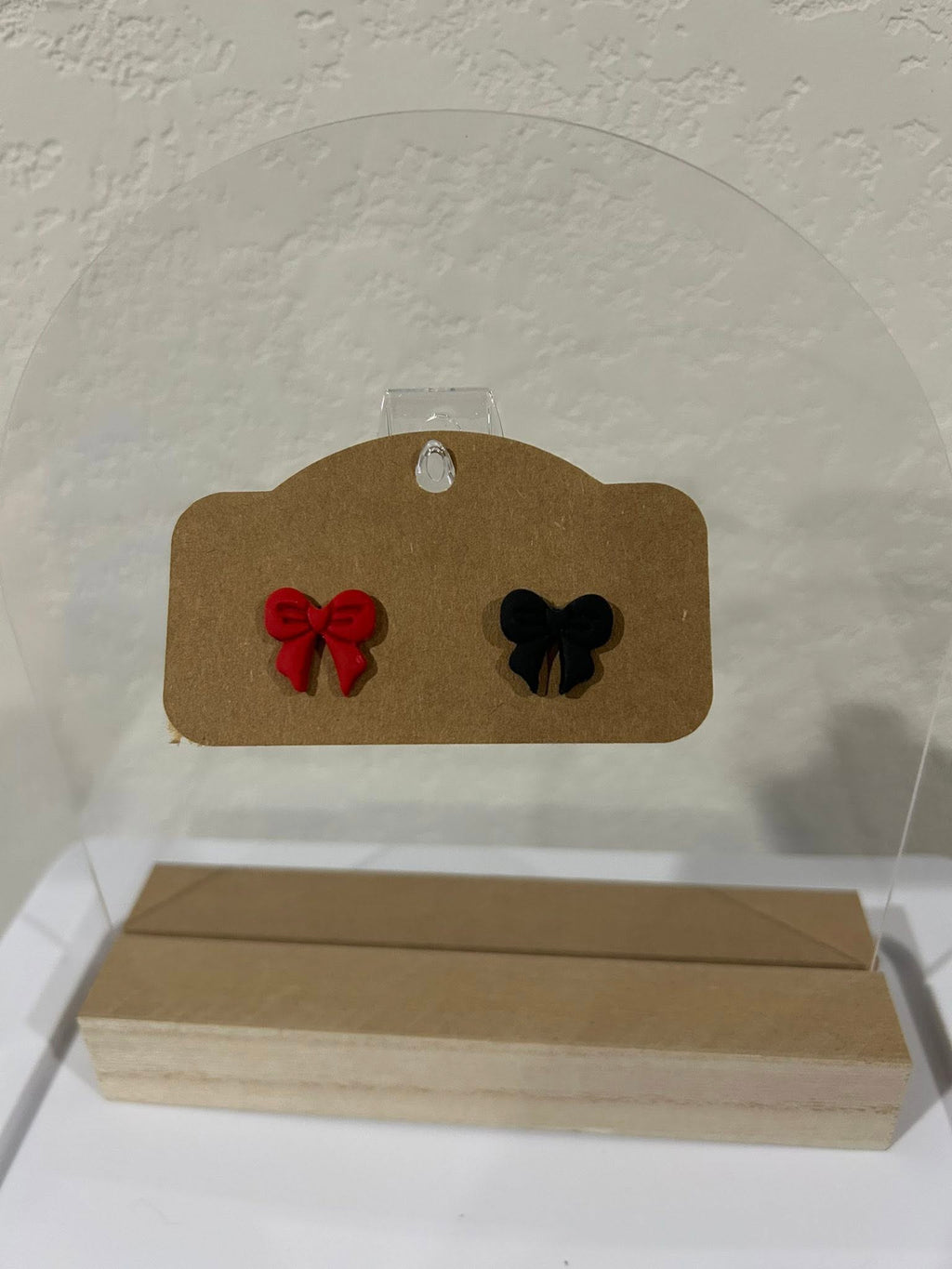 Pep Rally Bow Earrings