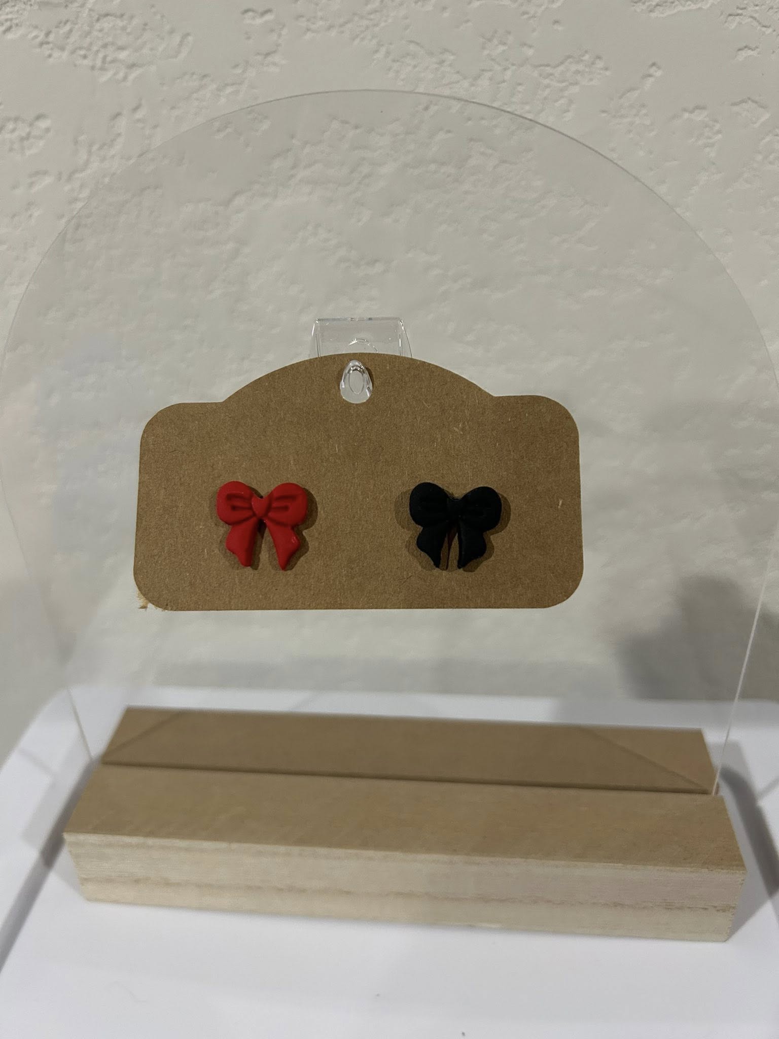 Pep Rally Bow Earrings