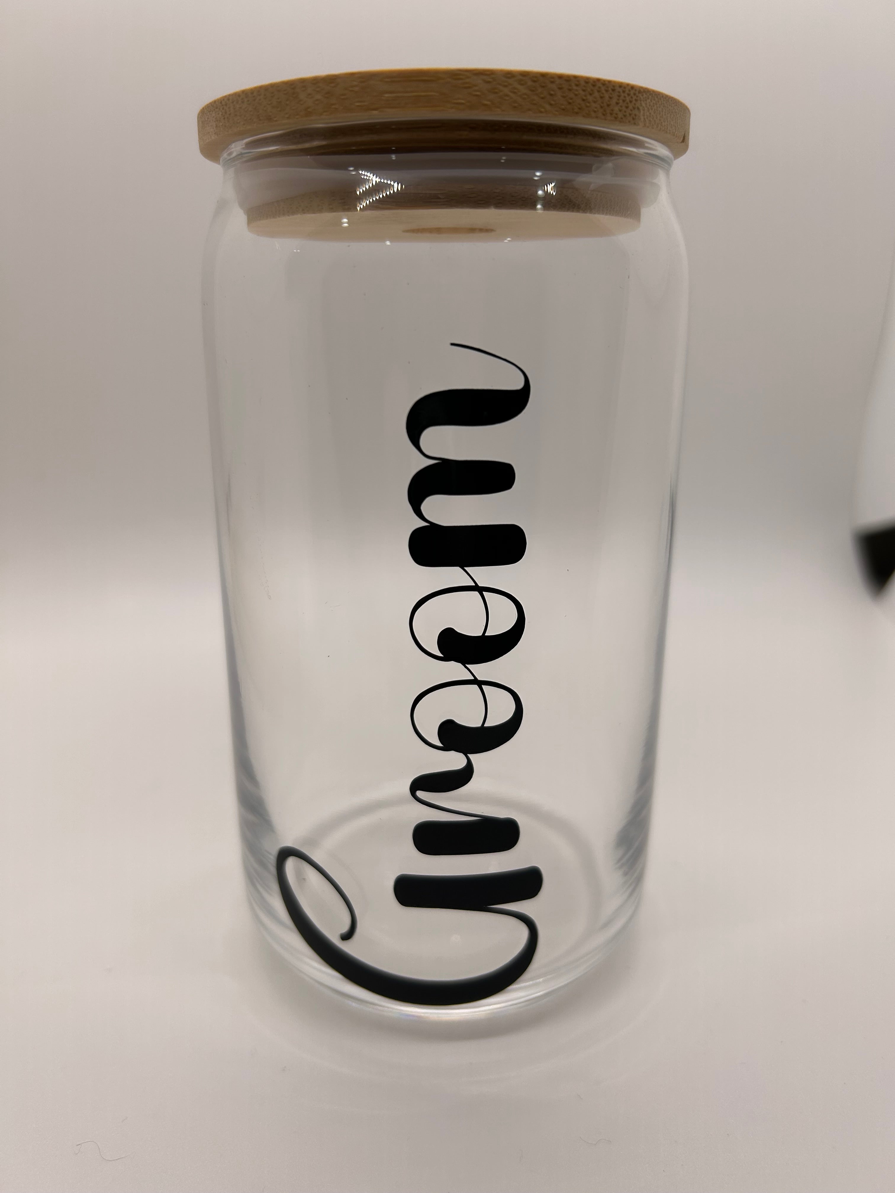 Wedding Glass Beer Can - Single